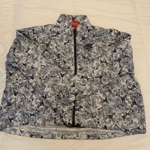 Floral Nike Windbreaker Jacket